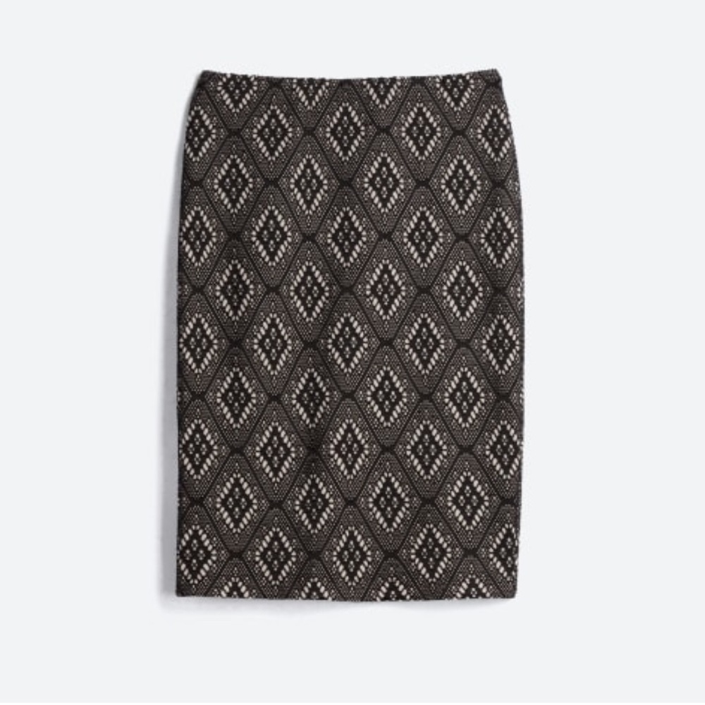 Lace pencil skirt